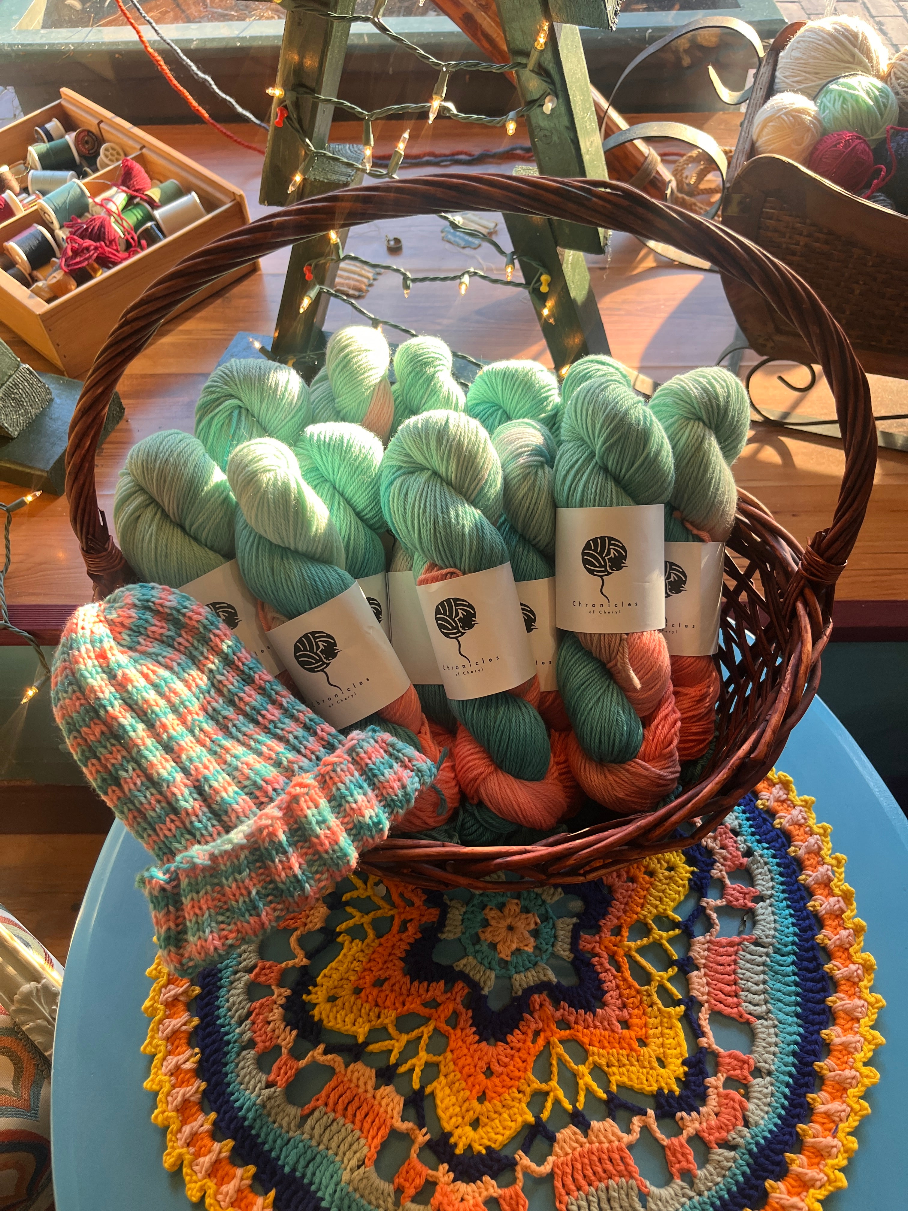 NBFA Custom Yarn - Chronicles of Cheryl | New Bedford Fiber Arts